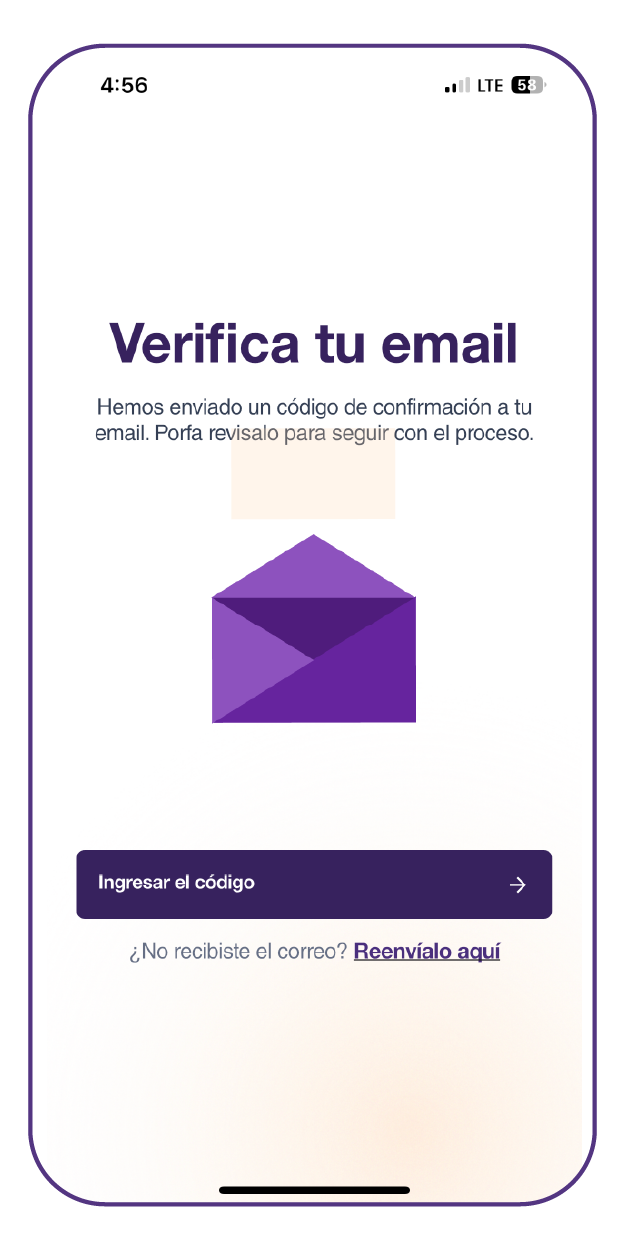Instructivo verificar correo app enerBit