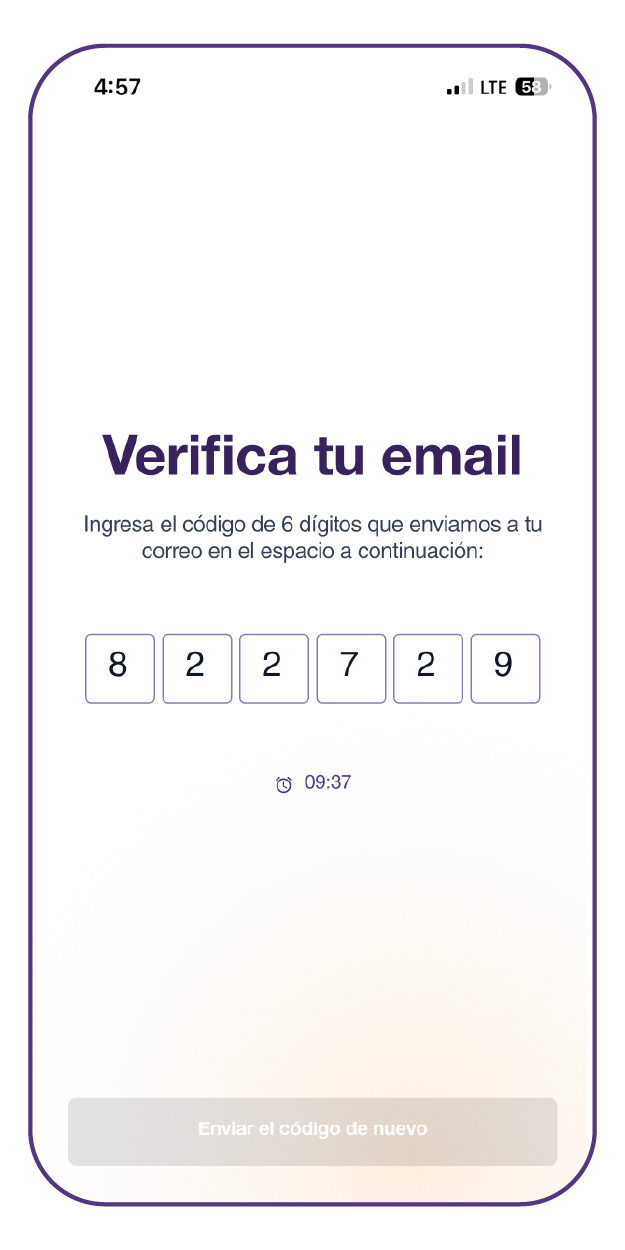 Instructivo código seguridad app enerBit